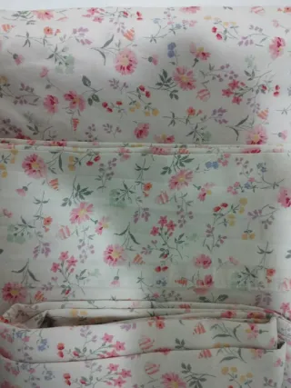 Juego de cuna floral