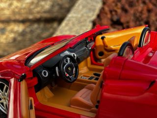 Ferrari F430 Spider 1:18 Hot Wheels Vermelho