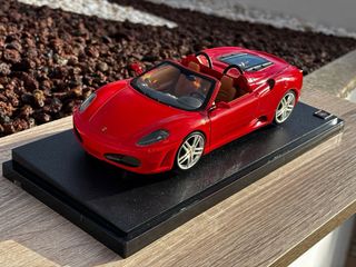 Ferrari F430 Spider 1:18 Hot Wheels Vermelho