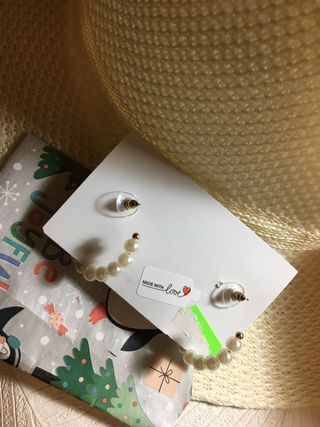 Aros de perlas Elegantes