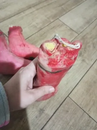 Mano y pies Halloween