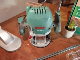 Fresadora bosch y fresas para madera