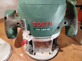 Fresadora bosch y fresas para madera