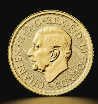 Onza Oro Britannia 1/10 di diversi anni