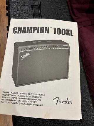 Amplificador Fender Champion 100 XL