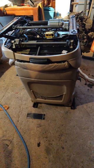 Asientos cuero beige BMW E46 Coupe