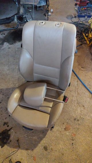 Asientos cuero beige BMW E46 Coupe