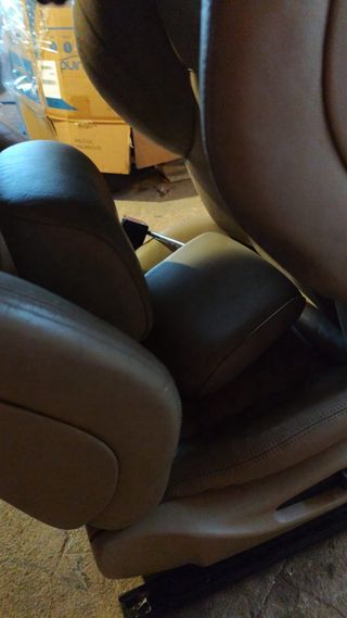 Asientos cuero beige BMW E46 Coupe