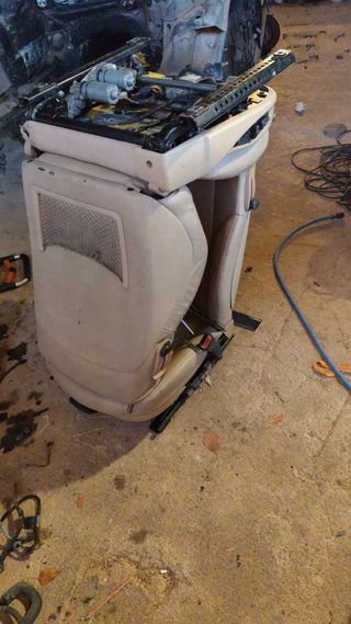 Asientos cuero beige BMW E46 Coupe