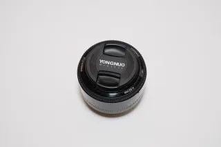 Objetivo Yongnuo 50mm f/1.8 para canon