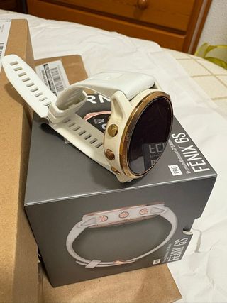 Reloj Garmin Fenix 6S Pro Oro Blanco