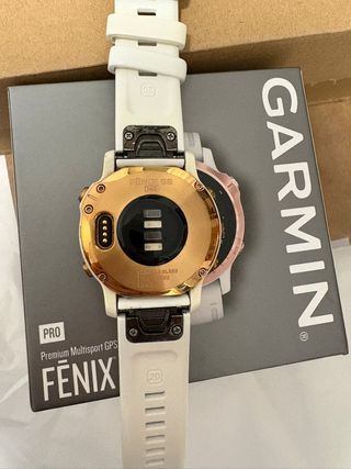 Reloj Garmin Fenix 6S Pro Oro Blanco