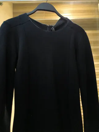 Vestido Pepe Jeans Negro Manga Larga.