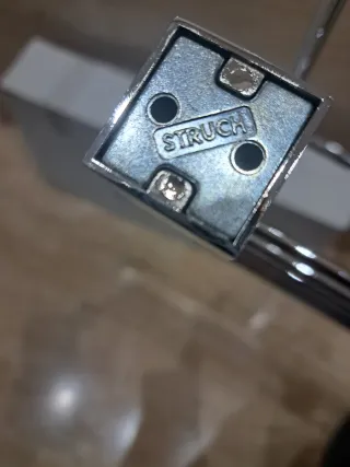 Toallero estantería frontal cromado