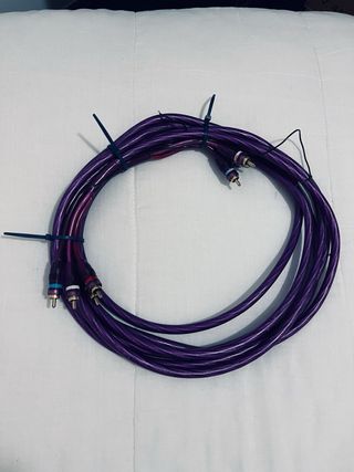 Cables conexión amplificador 4 canales