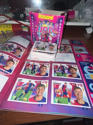 Álbum y Cromos Liga Panini