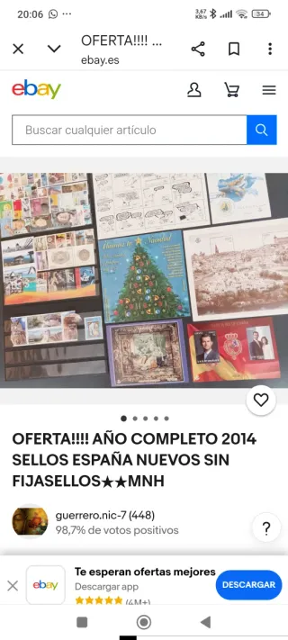 2014 Sellos España Nuevos MNH