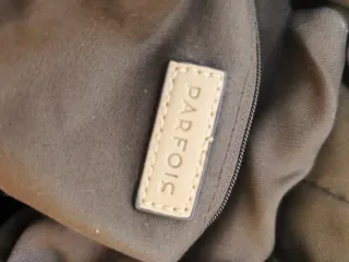 Mochila marrón efecto piel cocodrilo