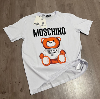 Camiseta Moschino Oso Blanca Talla M