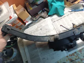 Radiador Honda CBR 929 RR con electro ventilador