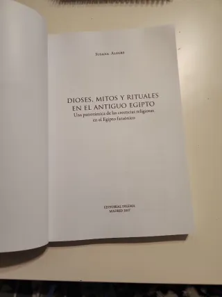 Dioses, mitos y rituales en el antiguo Egipto: ...