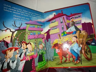 Olentzero geure artean 8 puzzleekin