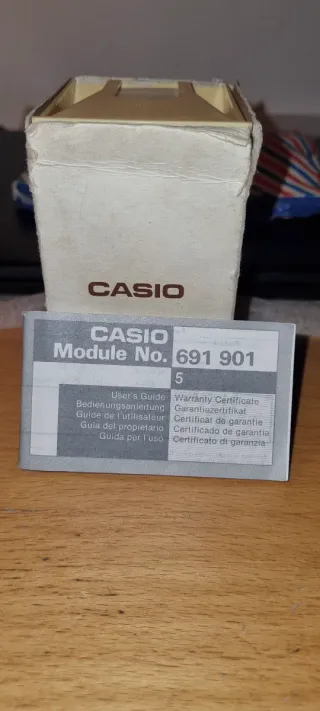 Reloj CASIO G-SHOCK DW-5600 Módulo 901---34 Años--