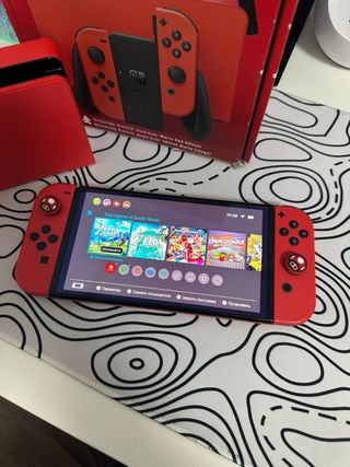Nintendo Switch OLED edición Mario