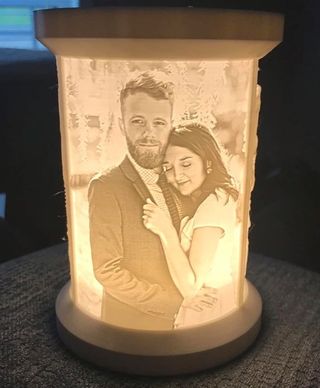 Fotos con relieve (Imágenes en 2D, lithophane)