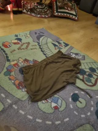 Pantalón corto pijama verde