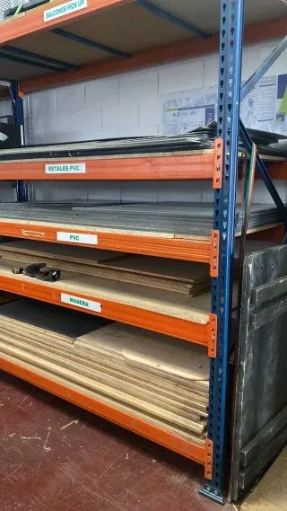 Estanterías Mecalux Carga Media carga y Cantilever