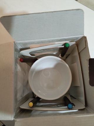 Fondue Chocolate Miguelañez con 4 tenedores