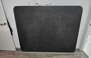 Base tapizada 150x190 con 7 patas