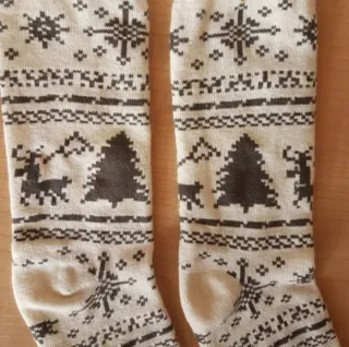 Calcetines Navideños de Oysho