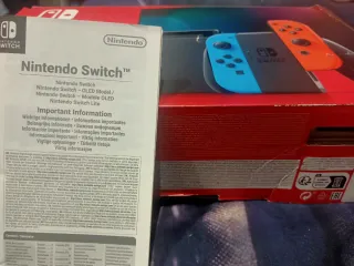 Nintendo Switch OLED Azul/Rojo