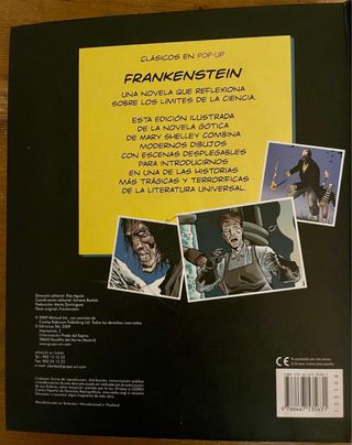 Frankestein clásicos en POP-UP