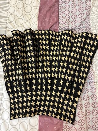 Lote 4 Faldas Lentejuelas Azul/Plata