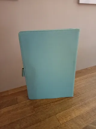Funda para tablet color turquesa