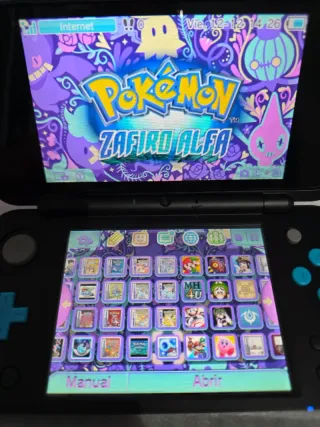 New Nintendo 2DS XL + 96 juegos instalados