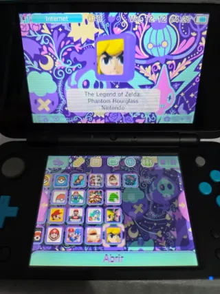 New Nintendo 2DS XL + 96 juegos instalados