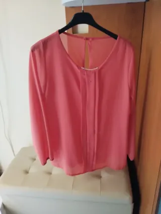 Camicia donna rosa