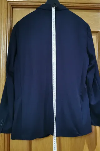 Chaqueta traje azul hombre Talla L