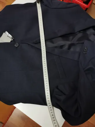 Chaqueta traje azul hombre Talla L