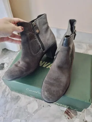 Stivaletti Enval Soft grigi