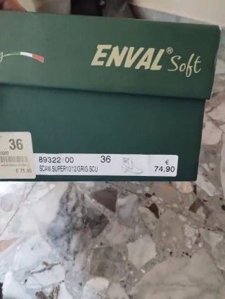 Stivaletti Enval Soft grigi