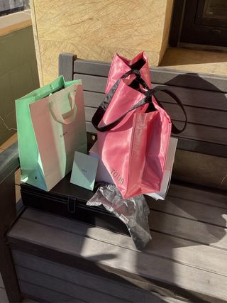 Bolso Tous Shopping Rosa