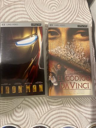 Lote 19 Juegos PSP UMD y 6 películas