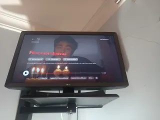 Televisión LG Negra