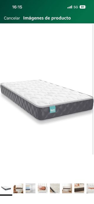 Colchón Cuna Nalui 120x60 cm Baby Dreams