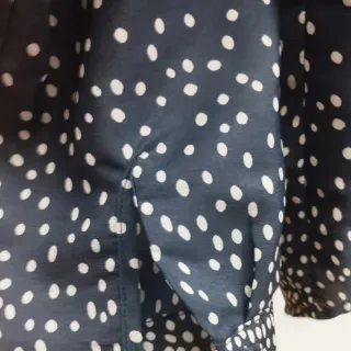 Camisa blusa oversize azul marino talla XL